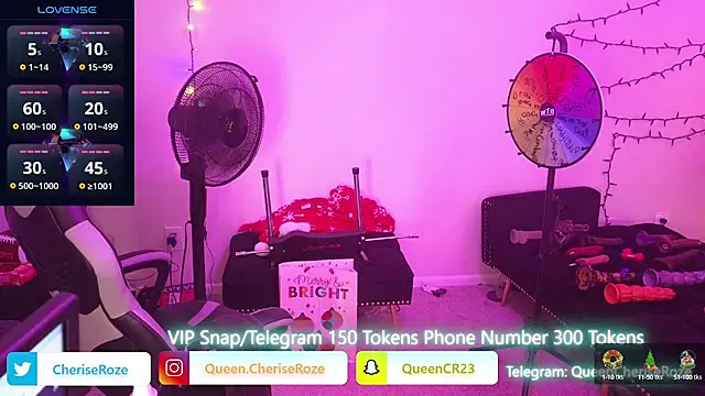 cheriserozequeen online show from December 22, 10:25 pm
