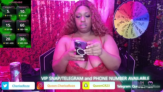 cheriserozequeen online show from March 1, 4:37 am