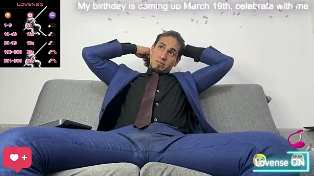 Tom blunt96 online show from March 7, 8:06 pm