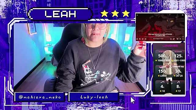 lucky-leah online show from December 14, 3:56 am