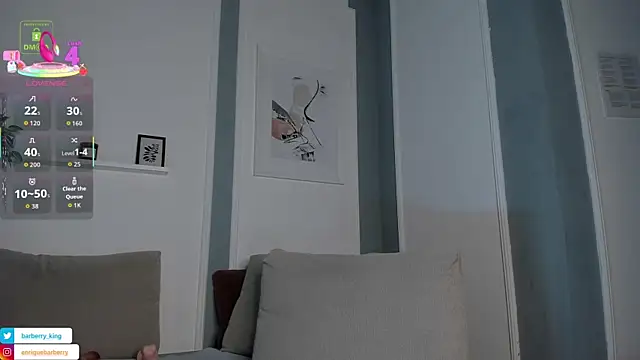 EnriqueBarberry online show from November 23, 6:35 am