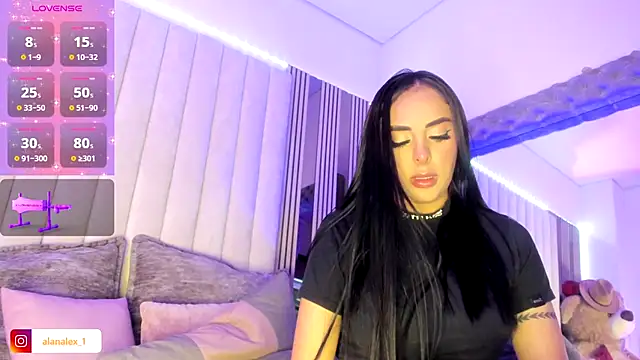 AlanaLexx  online show from October 1, 4:07 am