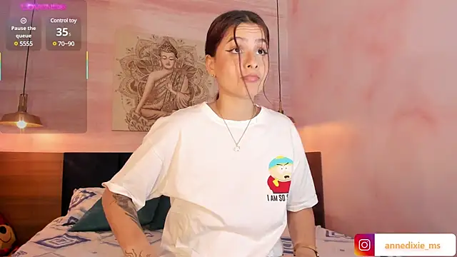 AnneDixie online show from February 28, 5:48 pm