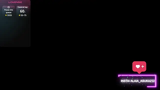 Alaia Asuka online show from November 10, 1:15 am