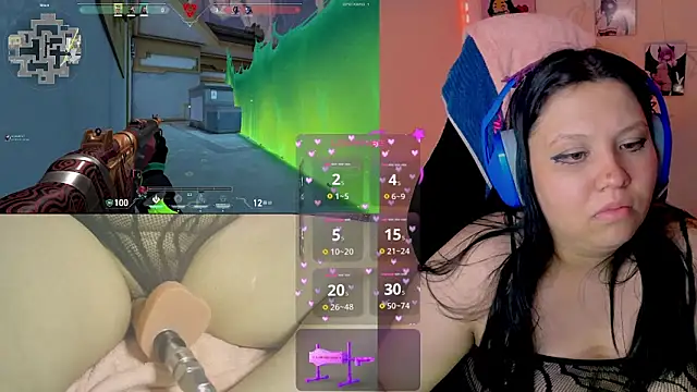 crystal7u7 online show from February 22, 7:25 pm