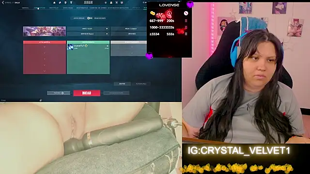 crystal7u7 online show from September 18, 9:06 pm