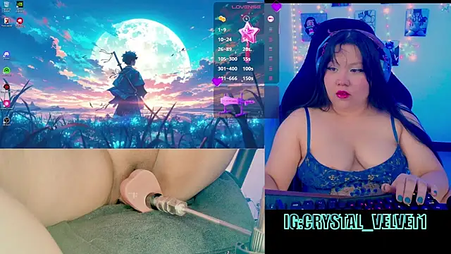 crystal7u7 online show from September 20, 2:51 pm