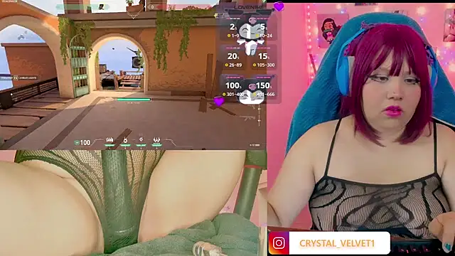 crystal7u7 online show from September 25, 8:45 pm