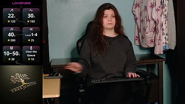 TreeJeanne online show from February 21, 9:38 pm