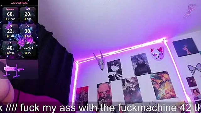 Violetx moon online show from March 12, 1:47 am