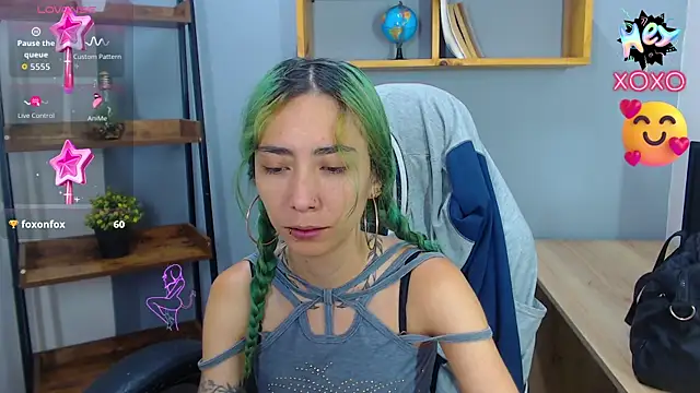 Erika Stevens online show from October 7, 3:20 pm