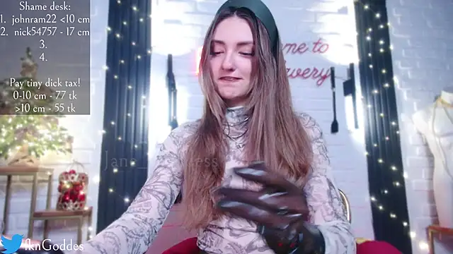 Jane Goddess online show from January 6, 7:35 pm