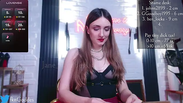 Jane Goddess online show from January 19, 8:09 pm