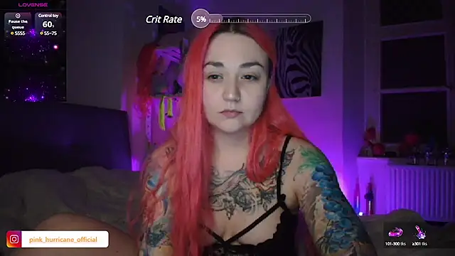 PinkHurricaneOfficial online show from February 7, 1:36 am