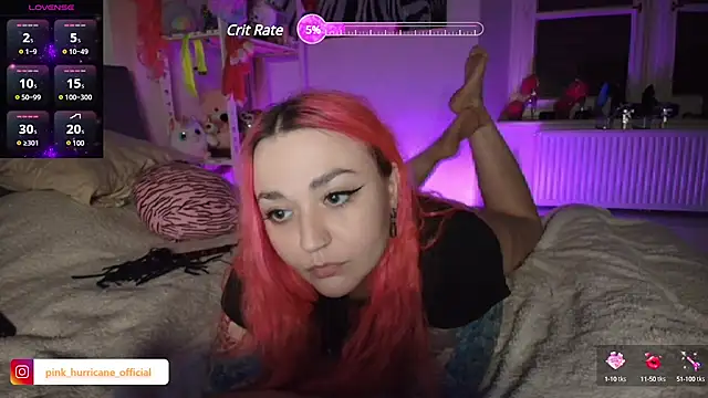 PinkHurricaneOfficial online show from February 10, 7:17 pm