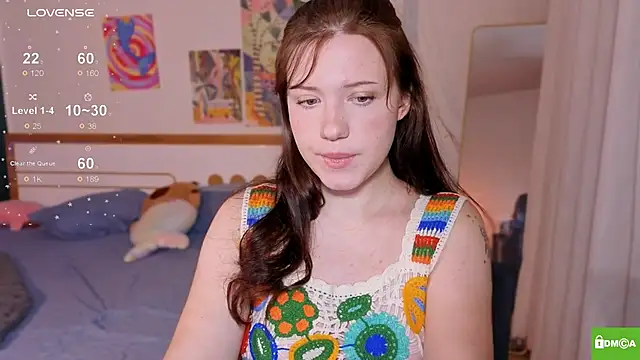 HanahCute online show from February 21, 3:40 am