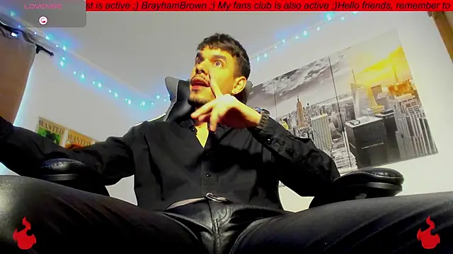 BRAYHAMBROWN online show from October 15, 9:26 pm