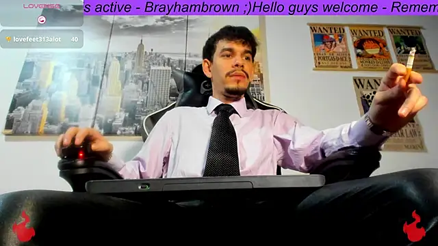 Snapshot of BRAYHAMBROWN chatting on May 16, 12:07 am BRAYHAMBROWN online show from May 16, 12:07 am