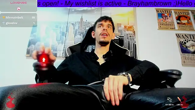 BRAYHAMBROWN online show from June 14, 2:24 am