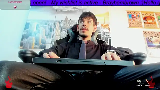 BRAYHAMBROWN online show from June 20, 10:01 pm
