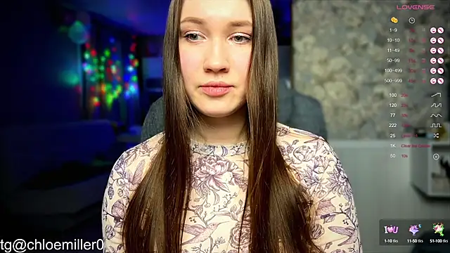 ChloeMillerMeow online show from January 17, 5:41 pm