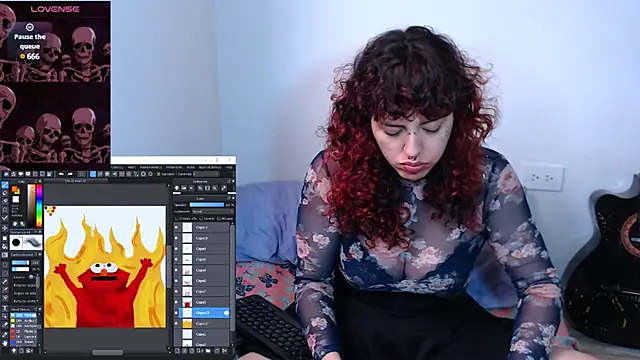 Eli666uwu online show from January 4, 4:54 pm