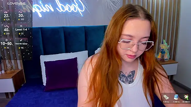 Emma adorablle online show from January 27, 1:37 am