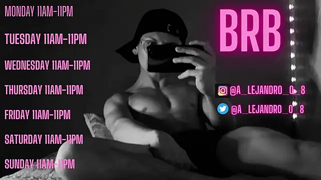 Snapshot of a_lejandro_0_8 chatting on February 8, 9:35 am a lejandro 0 8 online show from February 8, 9:35 am