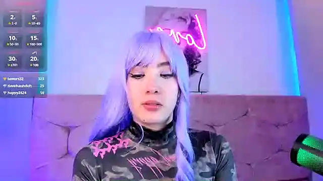 lunar leen online show from February 20, 1:25 am