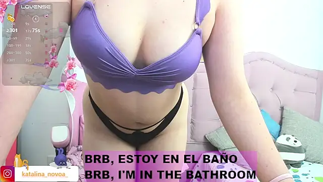 Katalina novoa online show from October 20, 1:17 am