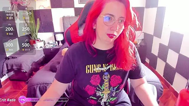 Snapshot of Ursula_fire chatting on February 18, 9:00 pm Ursula fire online show from February 18, 9:00 pm