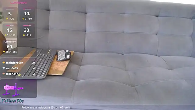 Eros Smit online show from February 10, 8:21 pm