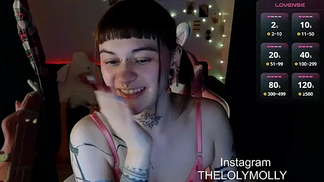 Snapshot of LolyMolli chatting on January 10, 8:15 pm LolyMolli online show from January 10, 8:15 pm