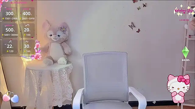 Snapshot of Kiss-18 chatting on April 14, 12:44 pm Kiss-18 online show from April 14, 12:44 pm