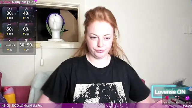 aaprill online show from October 9, 8:45 am