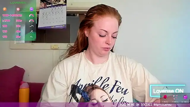 aaprill online show from January 14, 8:09 am