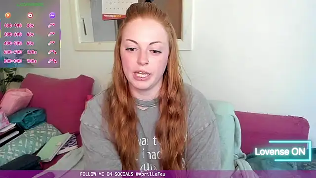 aaprill online show from February 16, 8:10 am