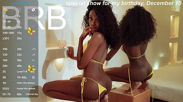 Nayah Dussa1 online show from December 7, 11:23 pm