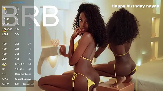 Nayah Dussa1 online show from December 19, 9:38 pm