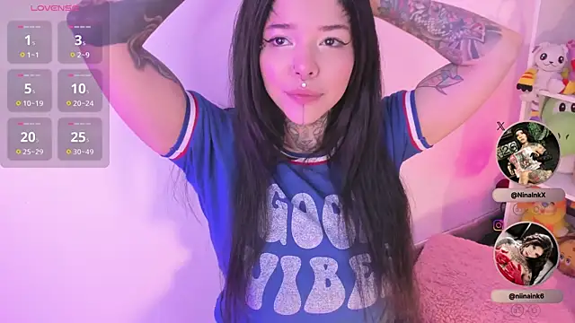 NinaInk online show from December 1, 12:32 pm