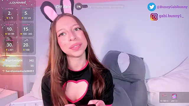 Snapshot of gabi_bunny chatting on December 31, 4:25 pm gabi bunny online show from December 31, 4:25 pm
