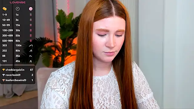 Snapshot of Freckle_Diyana chatting on February 2, 1:12 am Freckle Diyana online show from February 2, 1:12 am