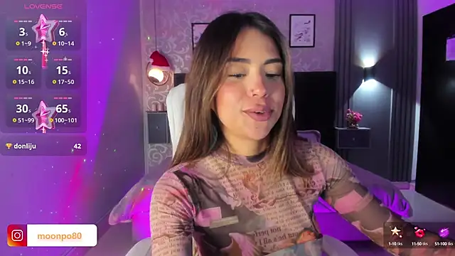 Luna  Ponce online show from December 12, 6:42 pm