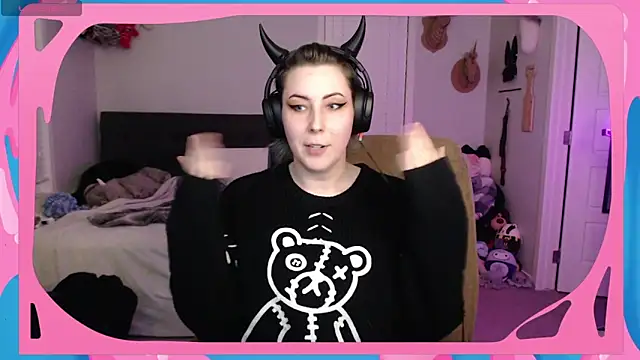 CirqueNoirBlu online show from October 3, 3:14 am