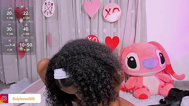 Snapshot of RolyLoren chatting on February 21, 8:27 pm RolyLoren online show from February 21, 8:27 pm