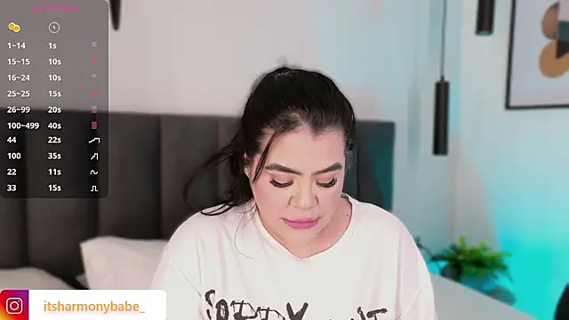 Harmonybabe  online show from February 14, 9:11 pm