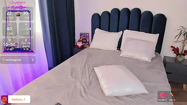 Snapshot of Harlyxu chatting on December 3, 8:06 pm Harlyxu online show from December 3, 8:06 pm