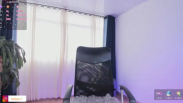 Snapshot of Harlyxu chatting on February 20, 6:35 pm Harlyxu online show from February 20, 6:35 pm