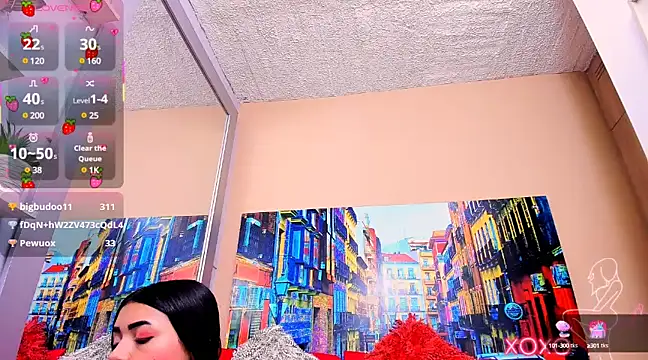 CristalLoren online show from March 19, 5:50 pm