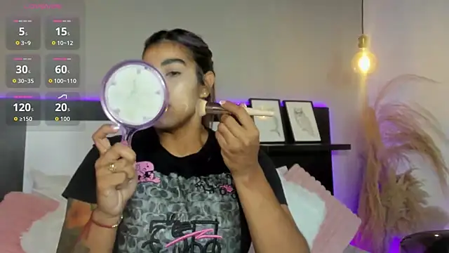 SaraaJhonsonn online show from March 15, 2:01 pm